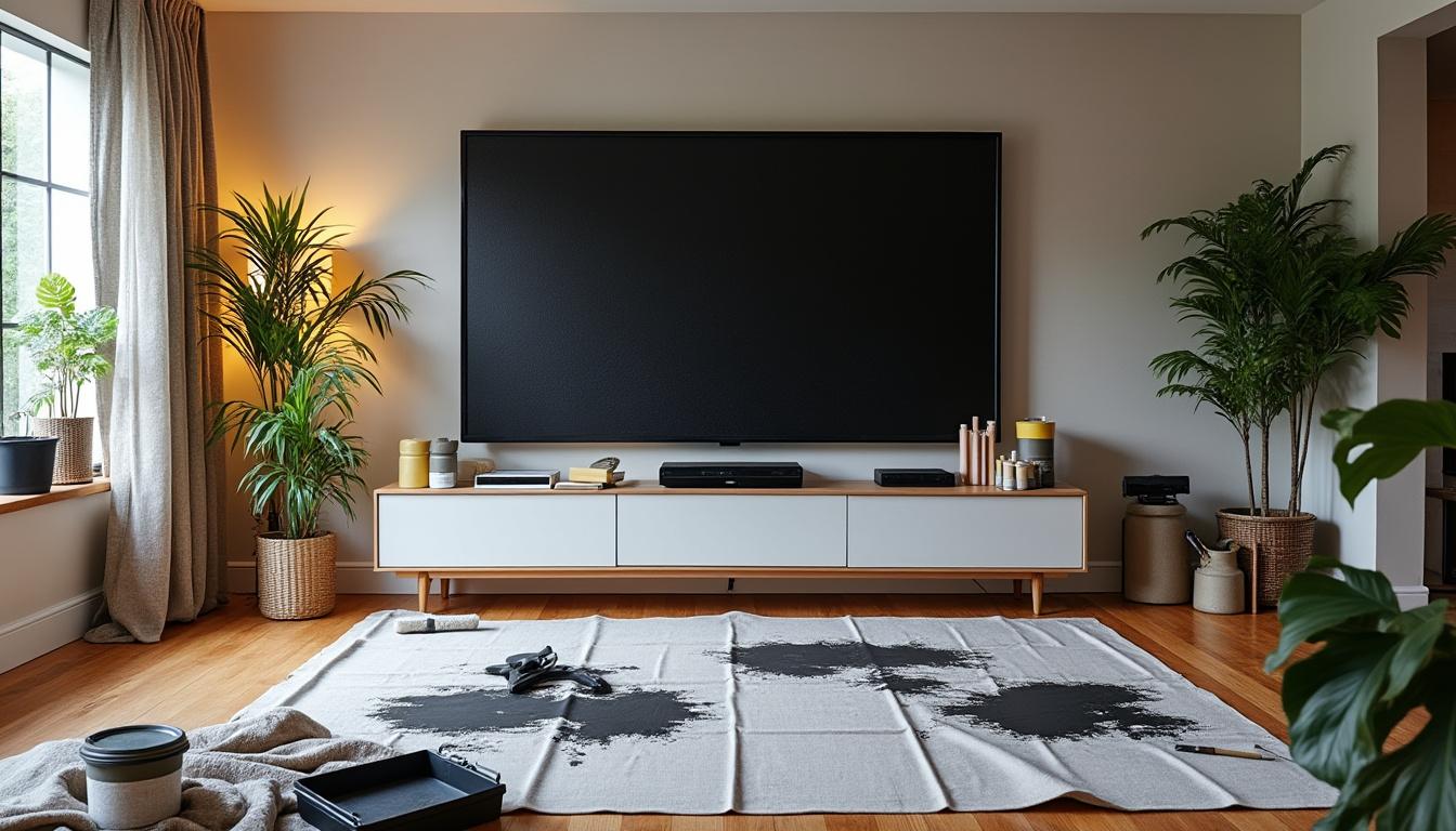 découvrez les erreurs courantes à éviter lors de la création d'un mur tv avec des palettes noires. optimisez votre aménagement intérieur et apprenez à bien choisir vos matériaux, à respecter les normes de sécurité et à harmoniser le style de votre espace. transformez votre salon en un lieu moderne et accueillant sans commettre de faux pas.