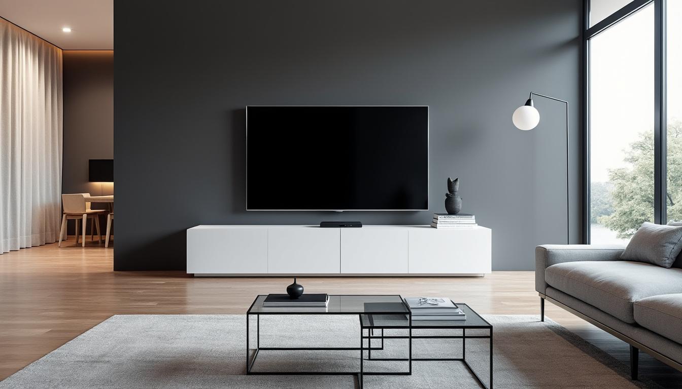 découvrez les dernières tendances en matière de meubles tv design blanc laqué cavalli. alliant élégance et modernité, ces créations s'intégreront parfaitement dans votre intérieur tout en ajoutant une touche de sophistication.