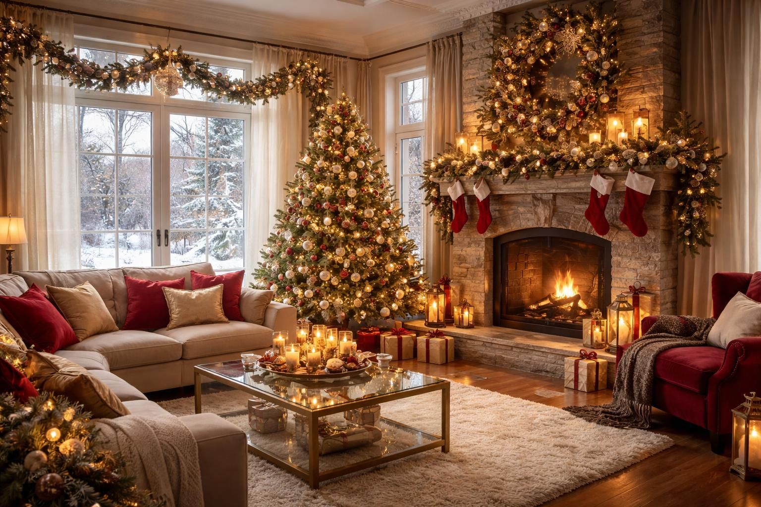 découvrez nos meilleures idées de décoration pour un salon féerique à noël 2024 et créez une ambiance magique et chaleureuse pour les fêtes.