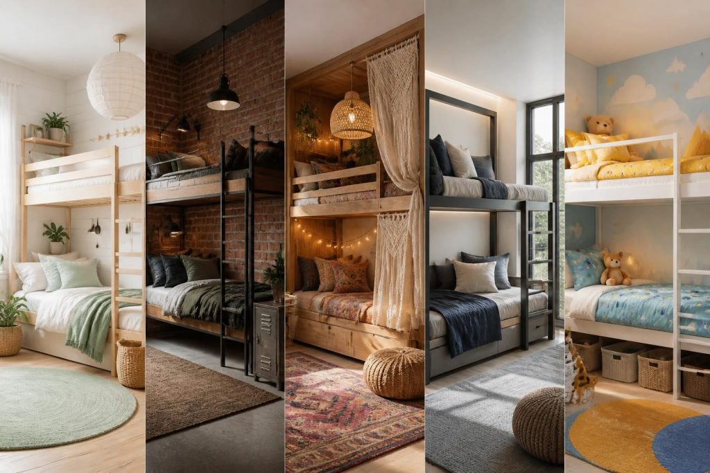 découvrez 5 styles déco tendances avec notre sélection de lits superposés 4 places pour transformer et optimiser votre intérieur avec style et fonctionnalité.