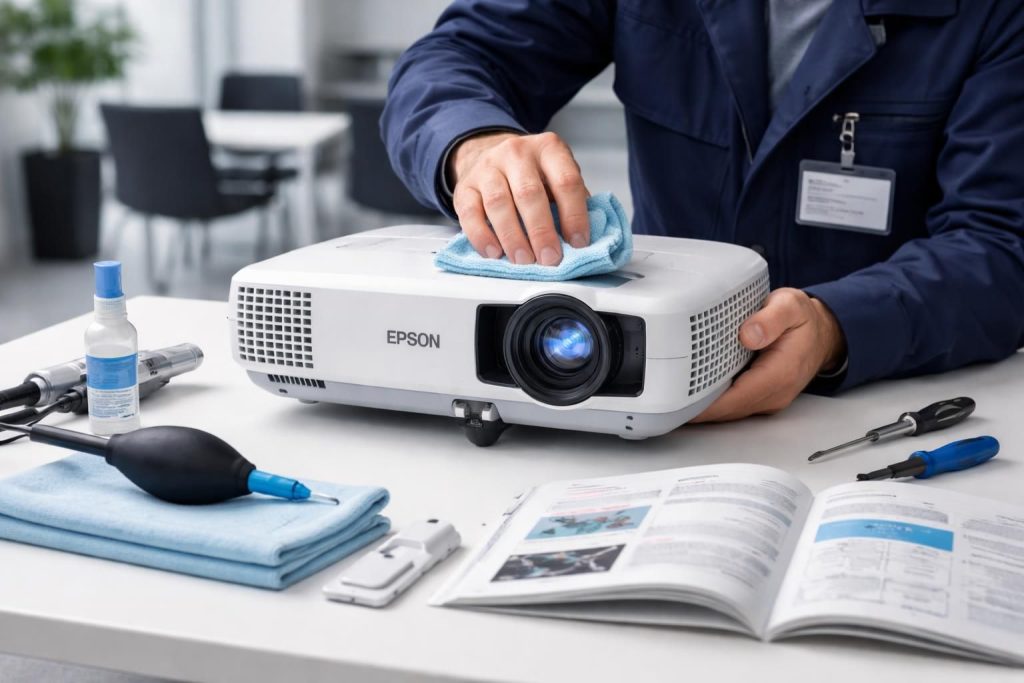 découvrez comment assurer une maintenance propre et efficace de votre vidéoprojecteur epson pour le garder performant année après année. astuces et conseils pratiques pour prolonger sa durée de vie.