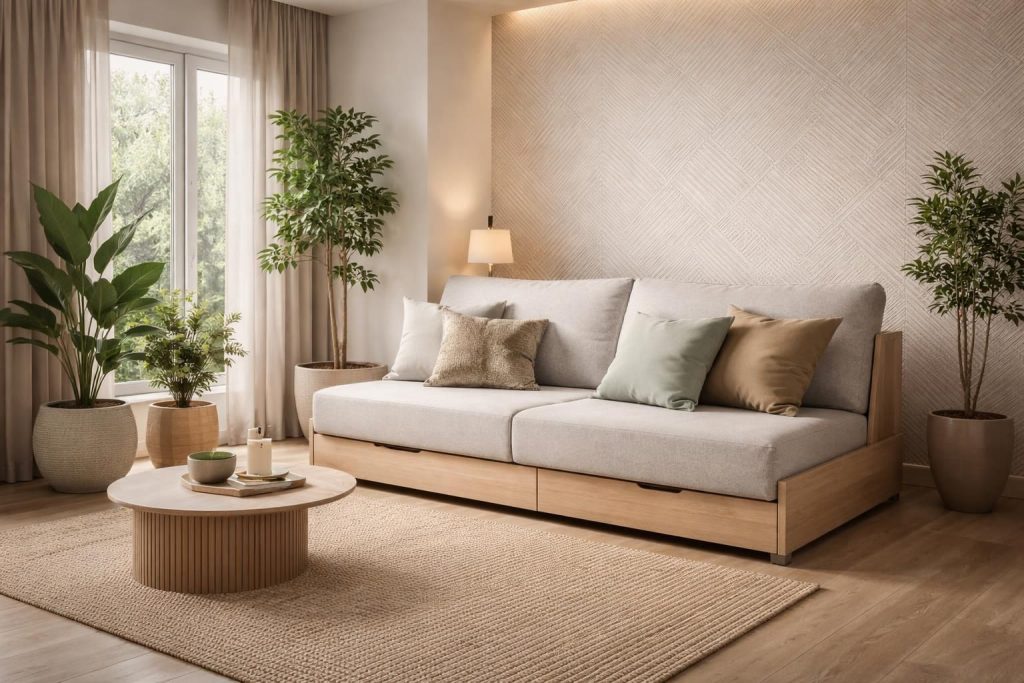 découvrez les tendances déco 2026 pour aménager une chambre d'amis conviviale et fonctionnelle avec un clic-clac, alliant style, confort et praticité.
